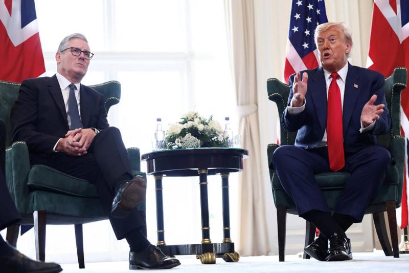 Трамп надав рекомендації Стармеру щодо того, як здолати популістів на виборах.